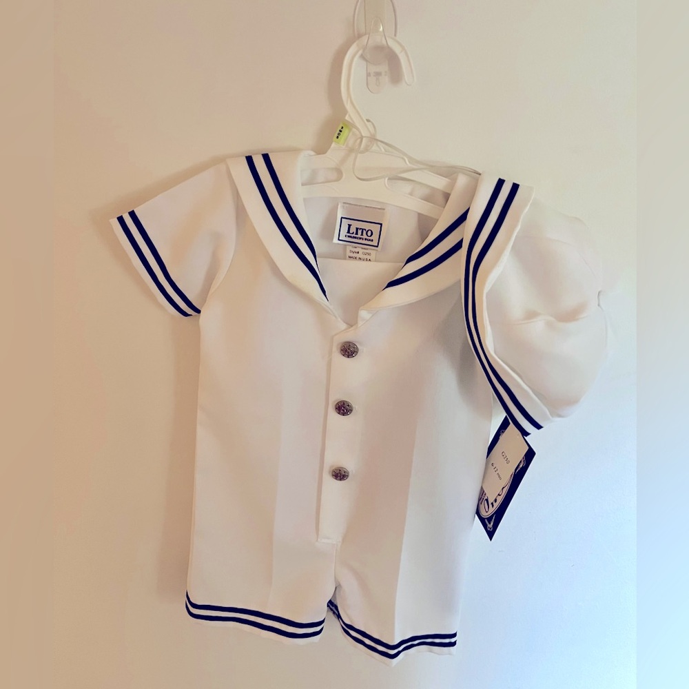 6-12 Month Sailor Costume